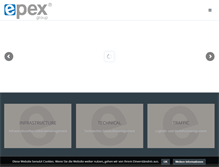Tablet Screenshot of epex-group.de